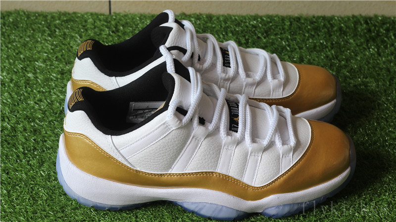 Air Jordan 11 Low Metallic Gold